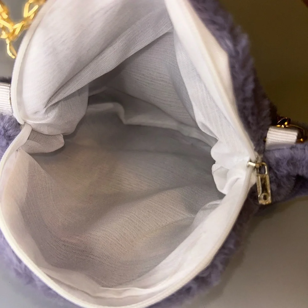 NWOT paw print chain strap bag